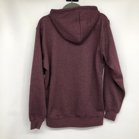 NWT Alaska MillTex Bear Mountain Graphic Maroon The Greatland Hoodie size M - Picture 2 of 14